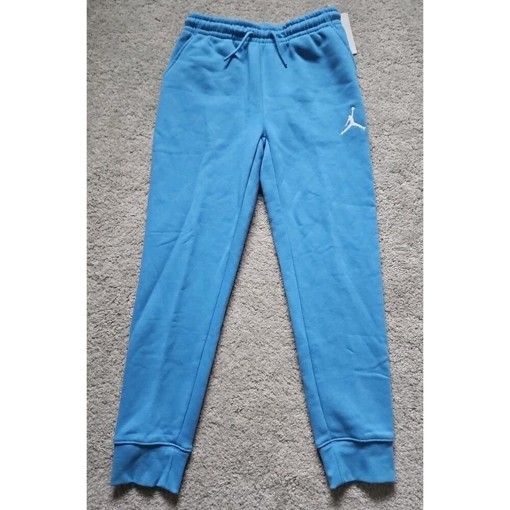 Youth University Blue Jumpman Jordan Sweatpants Size M(10-12) NWT